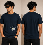 Embroidery Supima Cotton T-Shirt For Men's