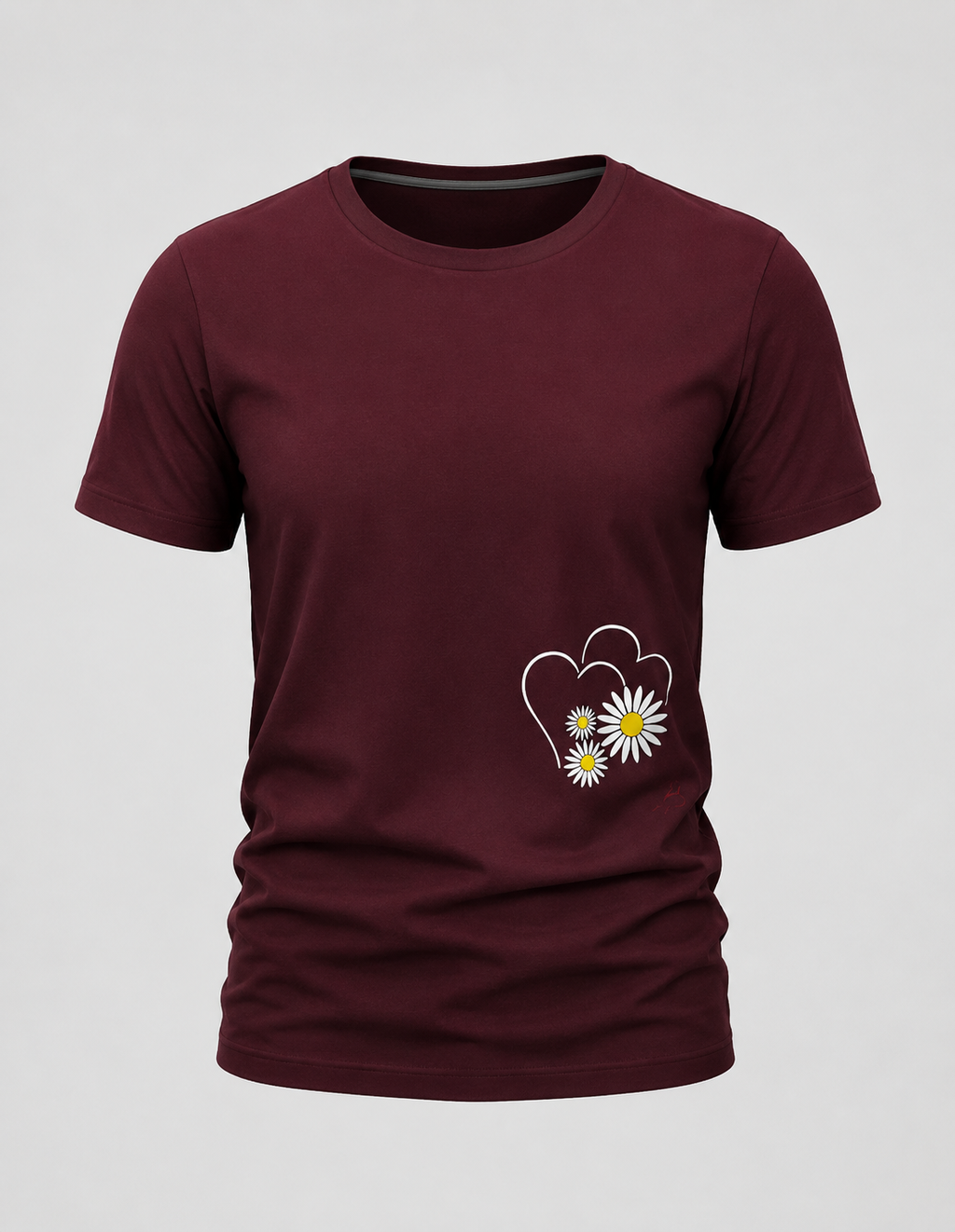 Embroidery Supima Cotton T-Shirt For Men's