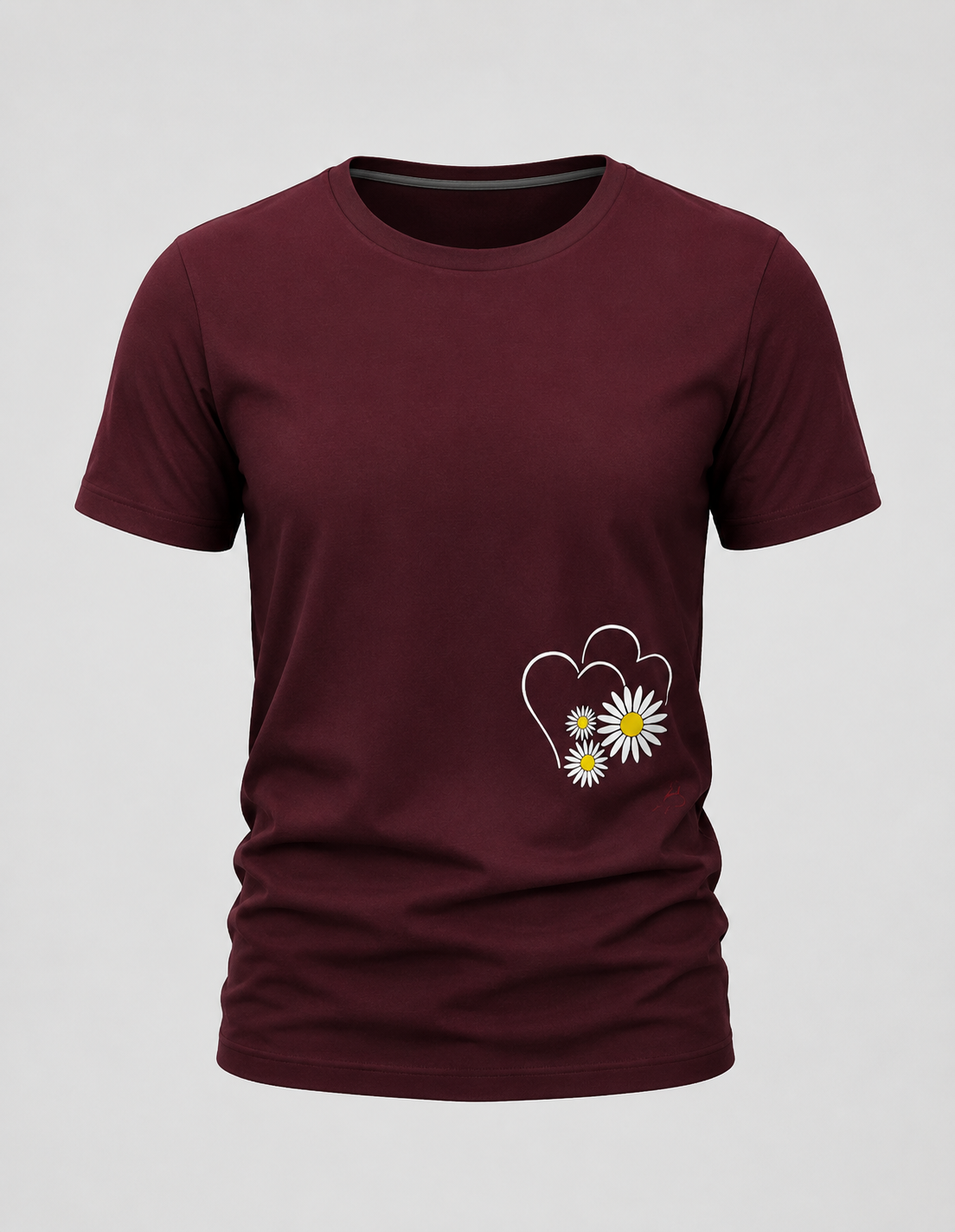 Embroidery Supima Cotton T-Shirt For Men's